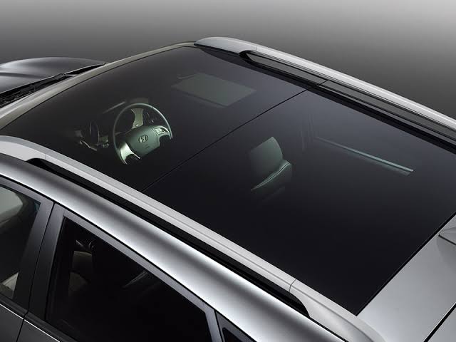 Hyundai Tucson 2021 панорамная крыша