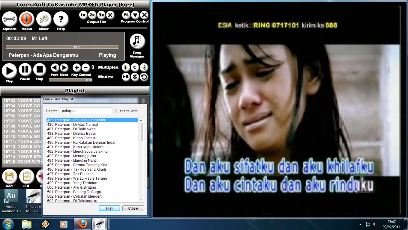 Dimana tempat download lagu karaoke gratis Dimana tempat download lagu karaoke gratis