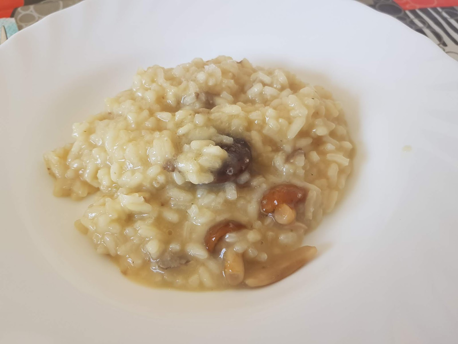 Risotto con setas