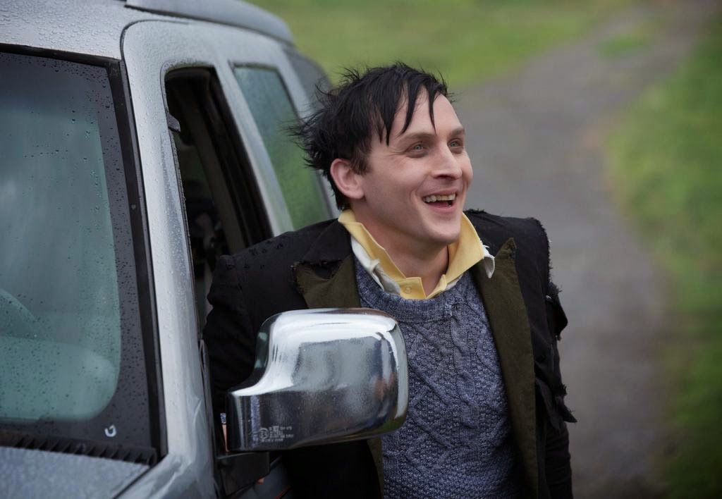 Robin Lord Taylor as Oswald Cobblepot The Penquin returns to Gotham in Fox Gotham Season 1 Episode 2 Selina Kyle