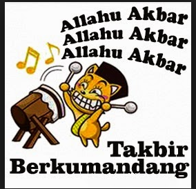 Teks Bacaan Takbiran Idul Fitri / Idul Adha dalam Bahasa Arab dan