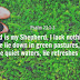 Psalm 23-1-3