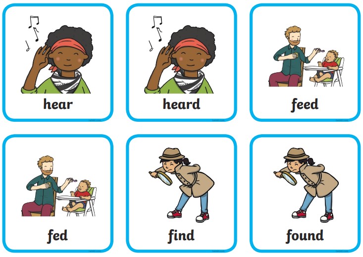 English Activities Verbos em inglês presente, passado e futuro (matching cards PDF) English Activities Verbos em inglês presente, passado e futuro (matching cards PDF)
