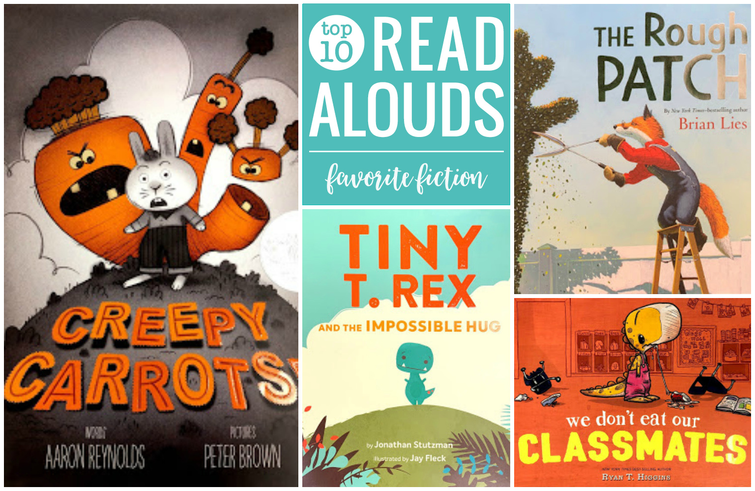 Looking for new favorite picture book read alouds? Take a look a 10 favorite fiction picture book picks from our classroom book a day reads.