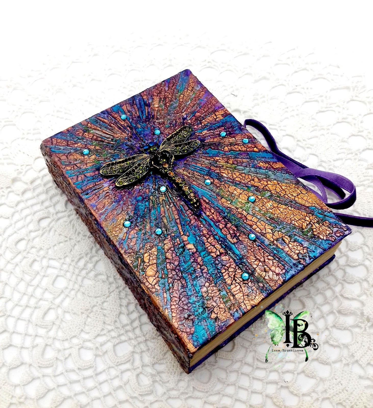 Tutorial. Notebook Dragonfly - Inna Bronnikova