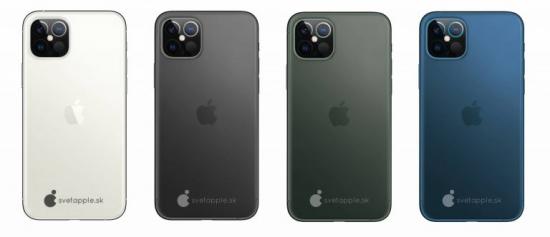 iPhone 12 với camera sau có máy quét 3D đẹp long lanh