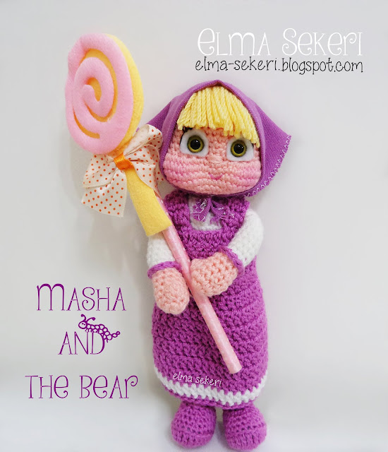 amigurumi masha