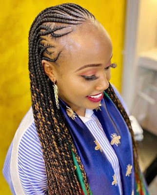 45 Stylish Ghana Braided Hairstyles to Try Out In 2021 - BlogIT with ...
