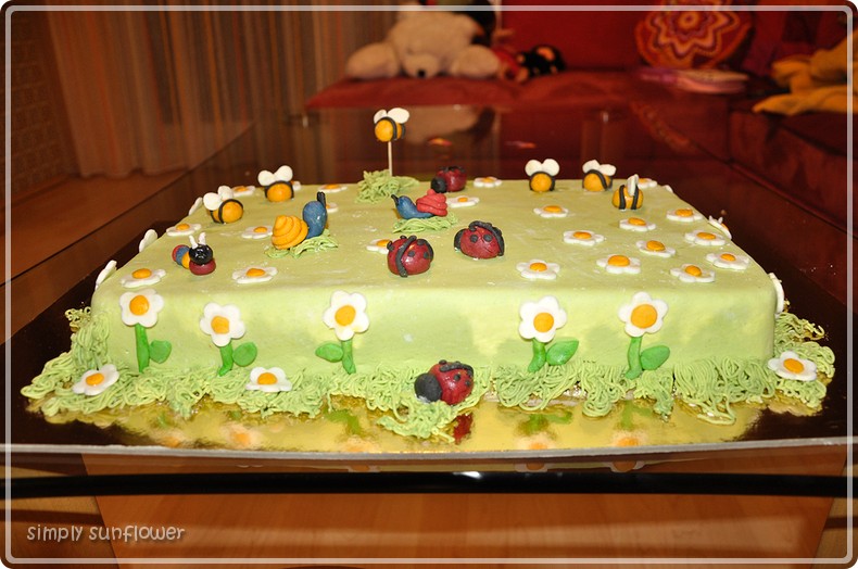 Simply Sunflower: Geburtstagstorte Simply Sunflower: Geburtstagstorte