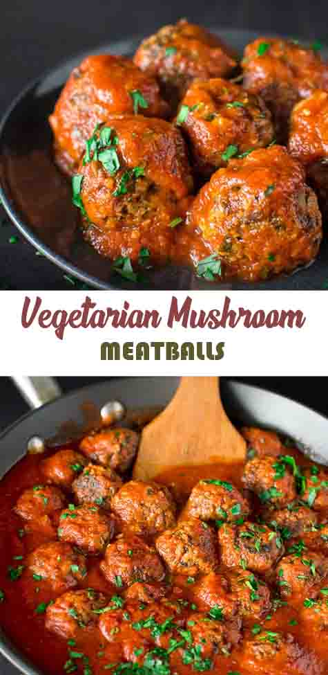 VEGETARIAN MUSHROOM MEATBALLS