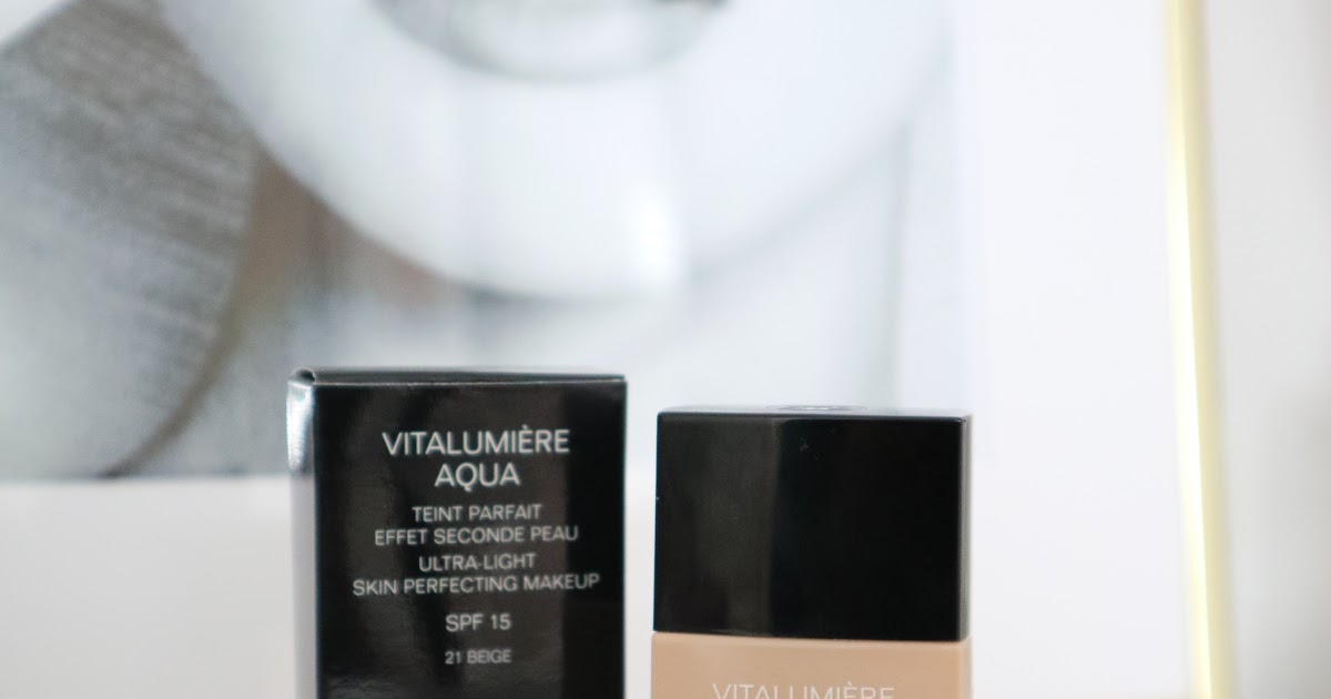 vitalumiere aqua ultra-light skin perfecting makeup by chanel