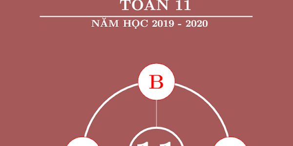 Bộ trắc nghiệm Toán 11 (2019-2020)