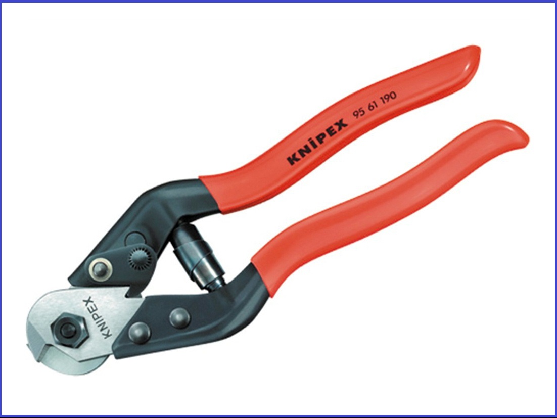 超美品・ワイヤカッター KNIPEX 95 61 190