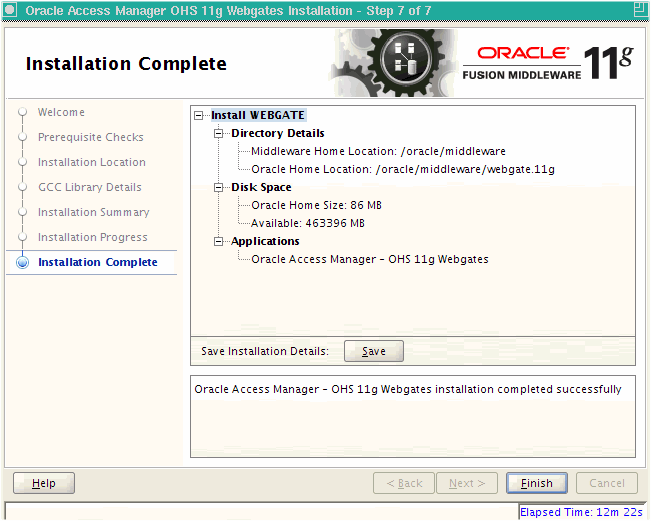 Installing and Configuring 11g Webgate with OHS 11g 009 Installing and Configuring 11g Webgate with OHS 11g 009