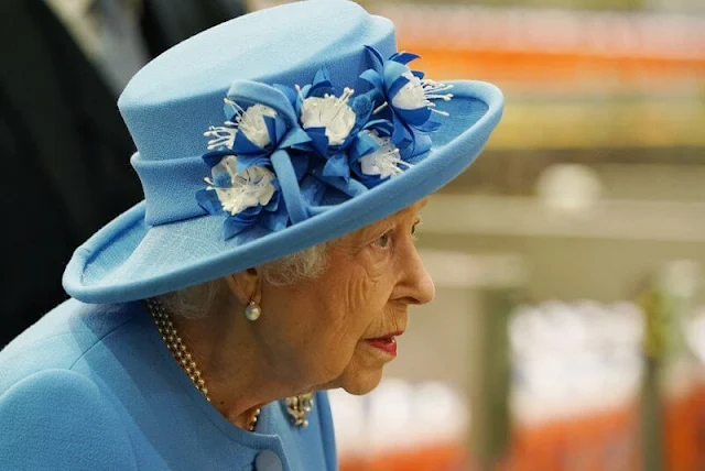 Queen Elizabeth II and The Duke of Cambridge, named as the Earl of Strathearn in Scotland, visited AG Barr's factory