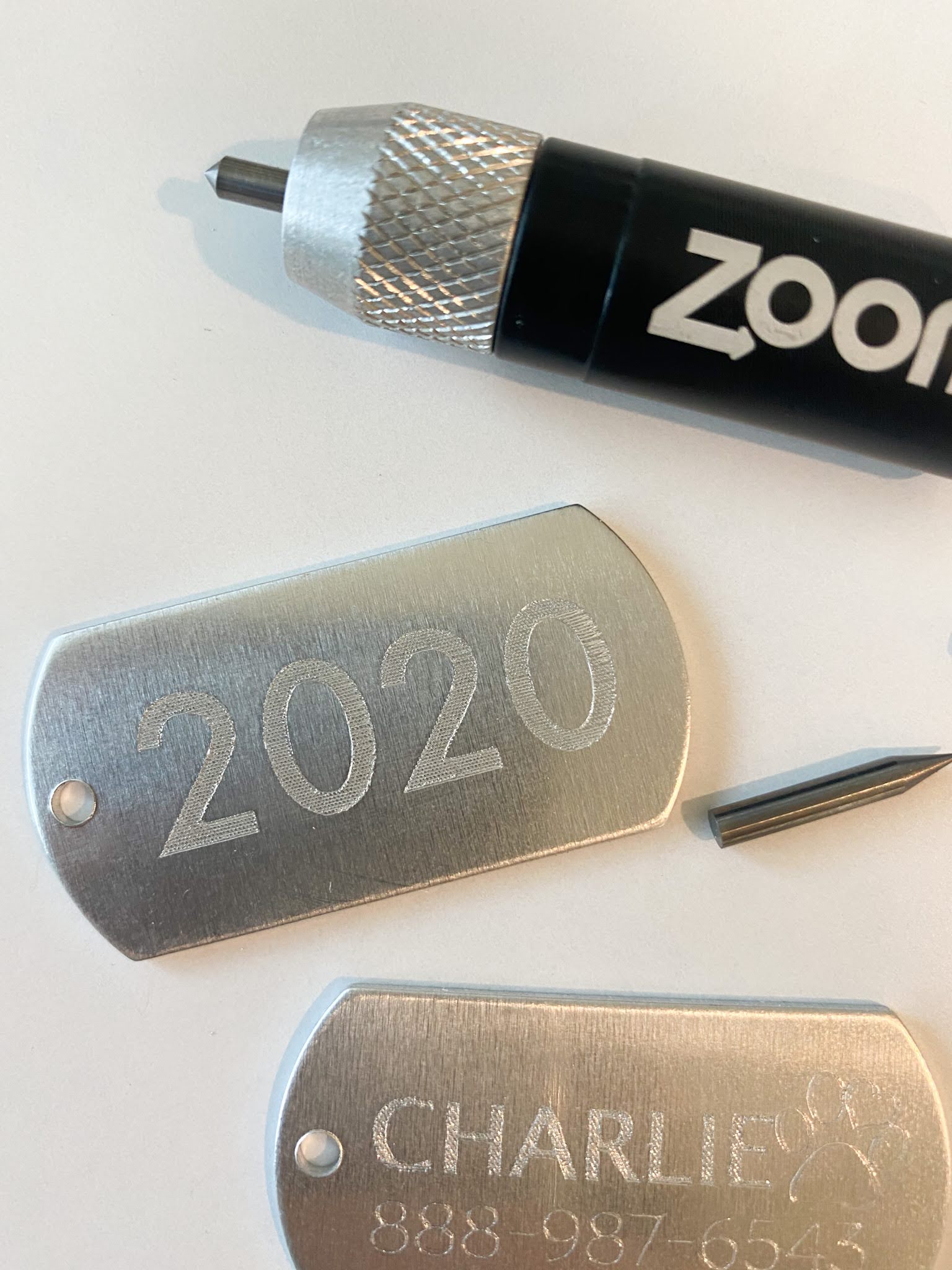 How to Engrave with Silhouette CAMEO 4 and Zoom Precision Etching Tool