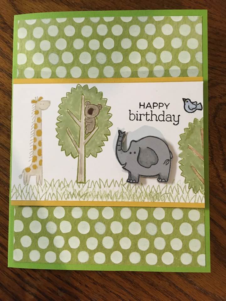 Stampin' Kat Zoo Globe