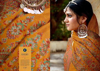 Kalki Fashion Gulmohar Vol 2 Kashmiri Work Pashmina Collection