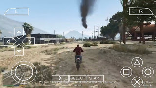 صور من داخل لعبةGTA 5  في محاكي PSP