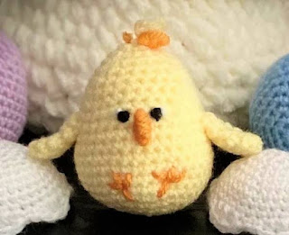 PATRON GRATIS POLLO AMIGURUMI 50020 🐥