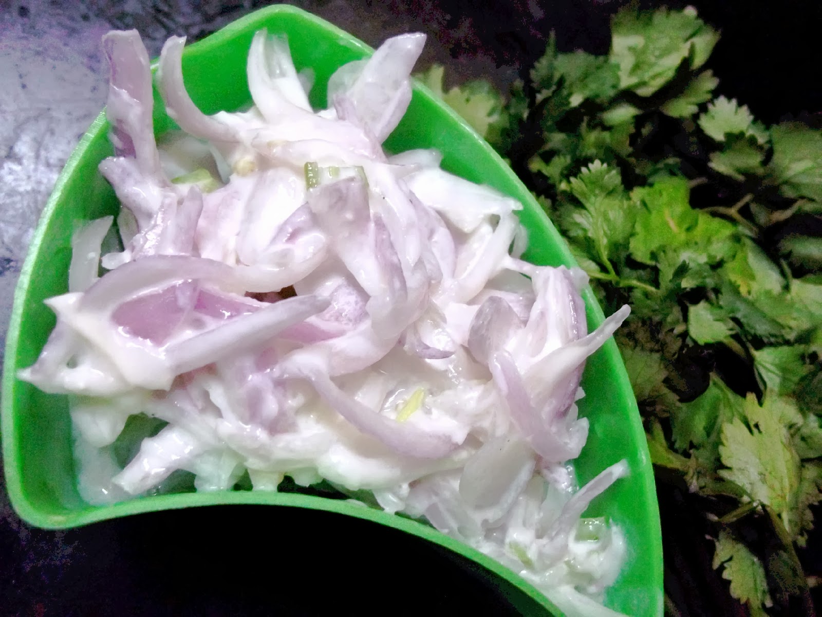 ONION RAITA | Sweets & Spices