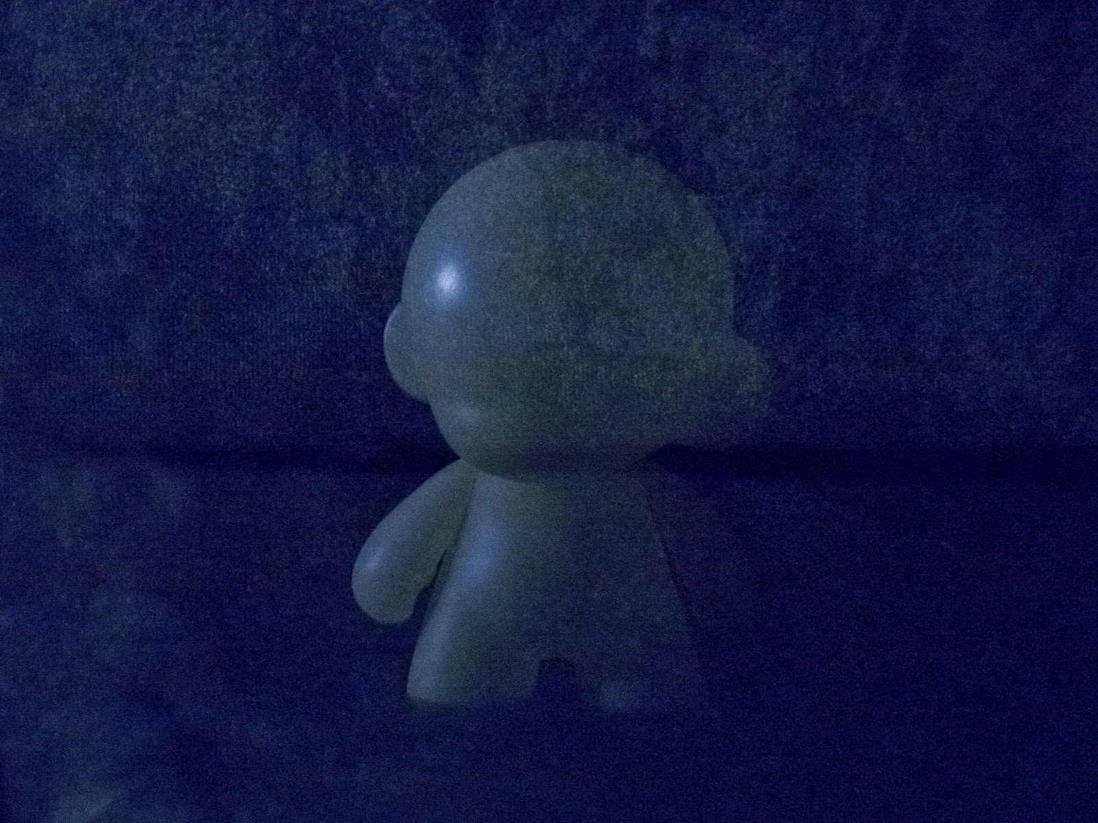 ÜBERNOTES Papper's ghost Glass test results