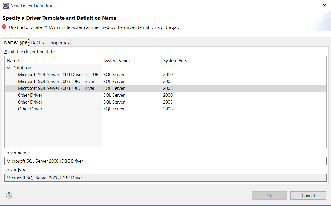 DRIVERS UPDATE: MSSQL 2008 JDBC MSSQL 2008 JDBC DRIVER FOR WINDOWS MAC