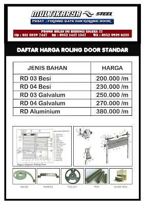 gambar daftar harga rollingdoor standart bandung murah gambar daftar harga rollingdoor standart bandung murah