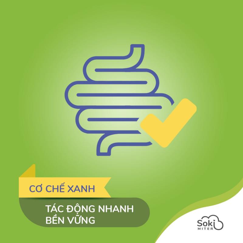 Soki Miter - Hỗ Trợ Trẻ Táo Bón