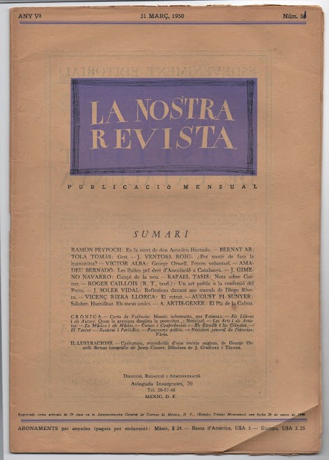La Nostra Revista, Mèxic 1950