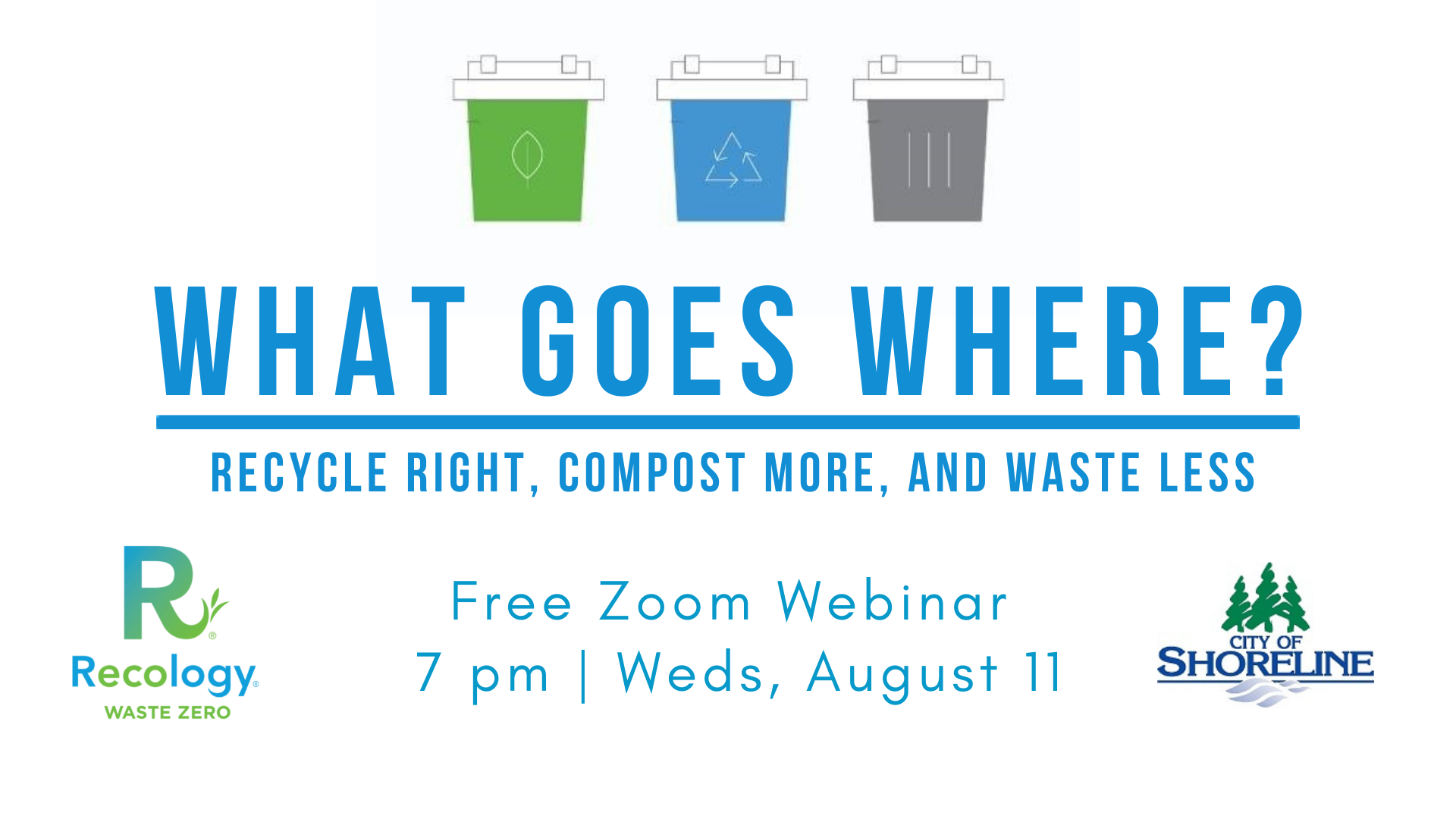 Shoreline Area News Recology What goes where?