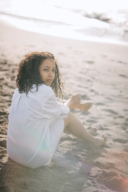 Girl at the beach