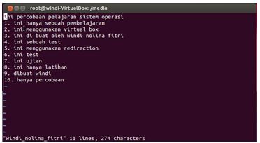 Sistem Operasi: Perintah editor pada linux