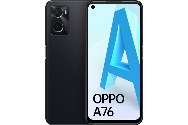 Điện thoại Oppo A76 6GB/128GB Đen – Hàng chính hãng