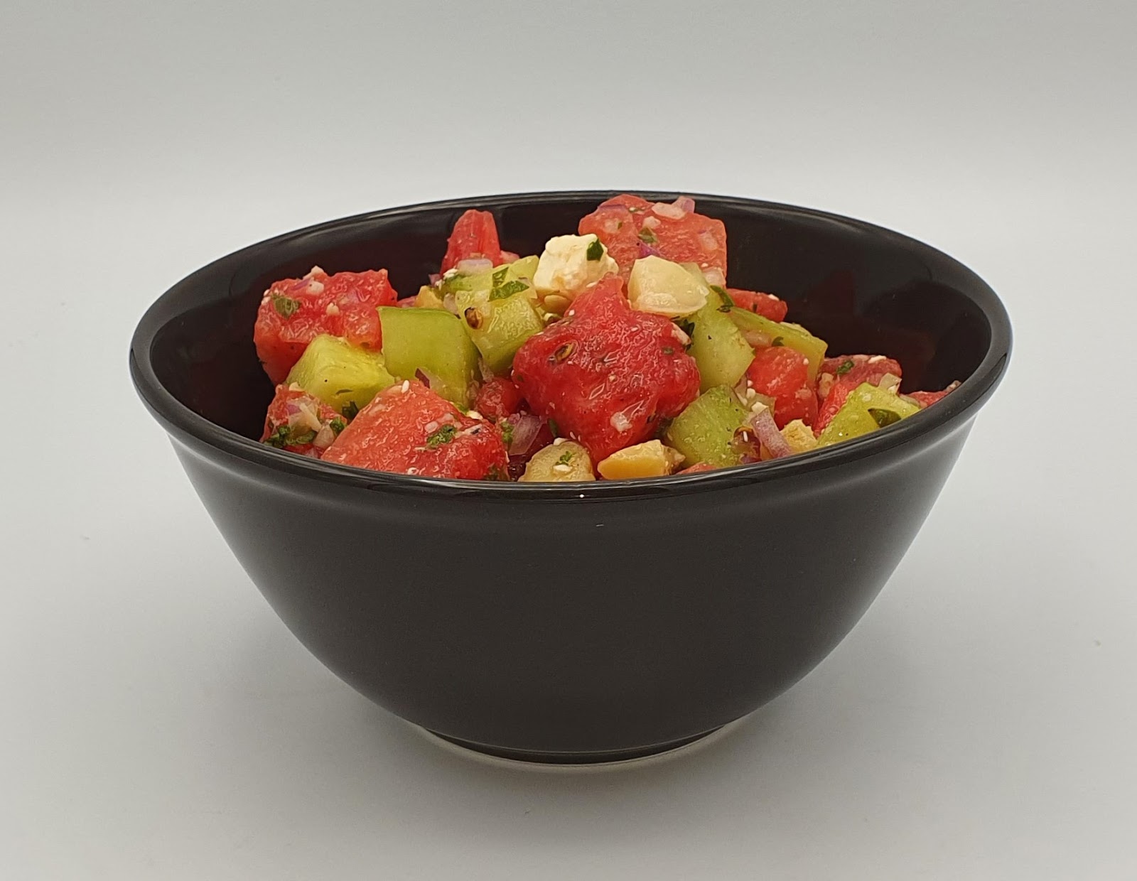 Wessels low carb Welt: Wassermelonen-Gurken-Salat mit Feta