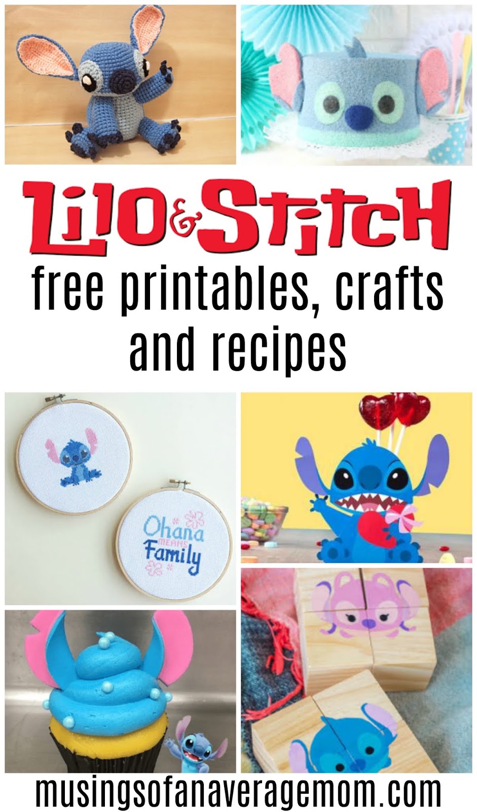 DIY Lilo and Stitch Birthday Invitation Printable by