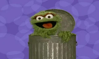 A trash can does not have eyes, but Oscar the Grouch has. Elmo's World Eyes Quiz