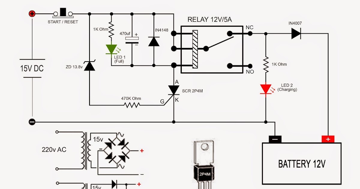 skema diagram battery charger - Pengujian dan Penyempurnaan Ch...