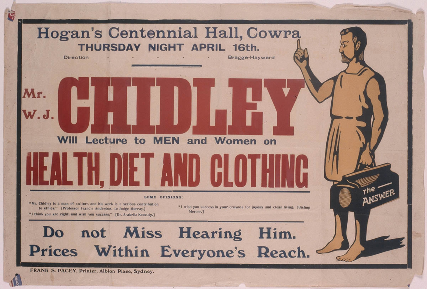 Pdf The Wroeites, William Chidley And The British Medical Association