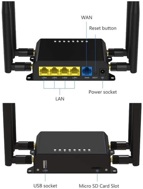 Review Wiflyer WE826-T2 4G LTE Wireless Router