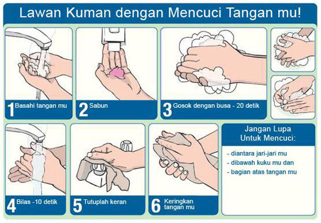 gambar mewarnai cuci tangan pakai sabun 