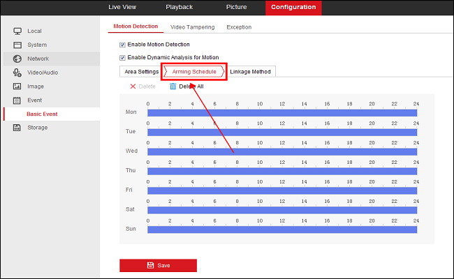 hikvision upload snapshot ftp server