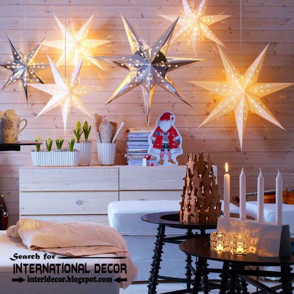 New Ikea Christmas decorations 2015, new year candles decorating ideas from ikea