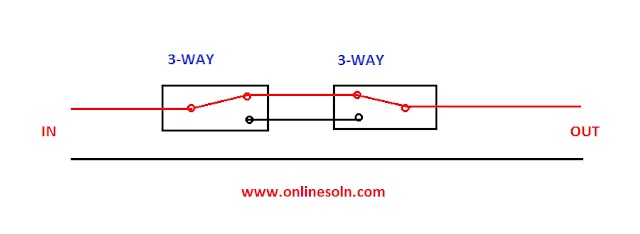 3-way switch | Two switches to one light wiring multiple lights