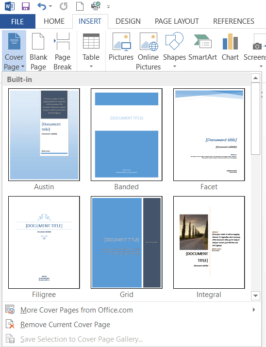 cover page and blank page in microsoft word - rean computer 101 cover page and blank page in microsoft word - rean computer 101