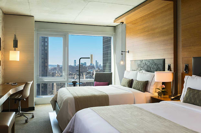 The Renaissance New York Midtown Hotel offers a guest experience unlike any other.  With state-of-the art ambient intelligence technology, this hotel is ever changing and different with each visit.