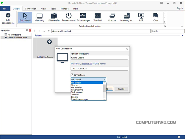 Remote utilities remote connection - برامج تحكم عن بعد عالم الكمبيوتر