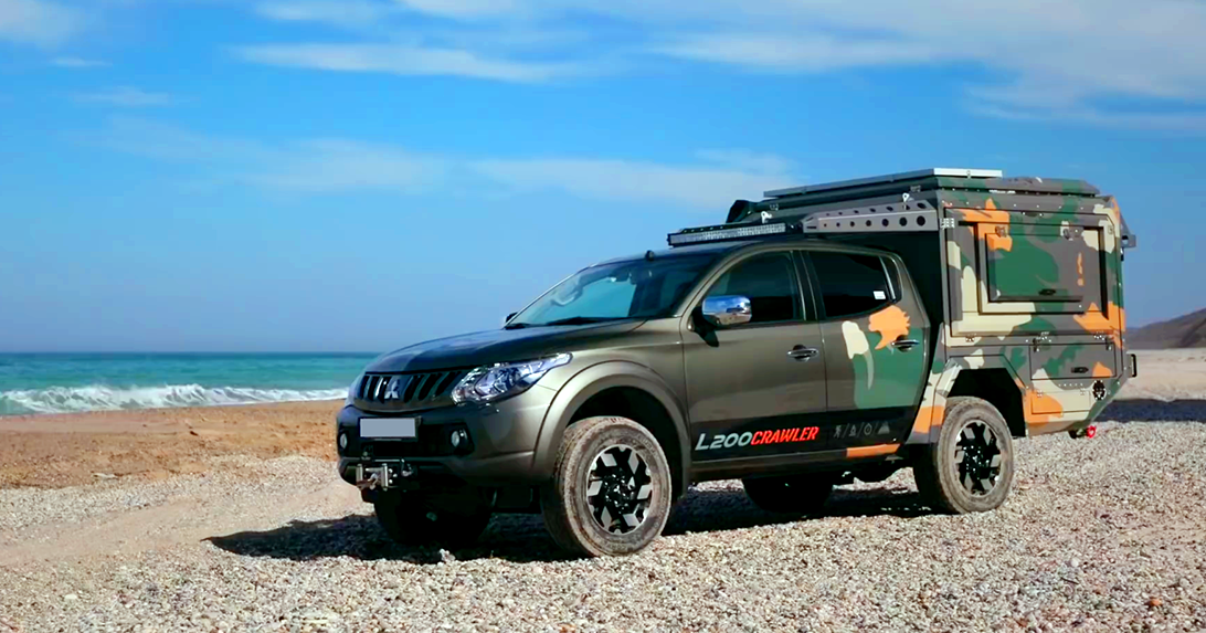 Mitsubishi l200 автодом
