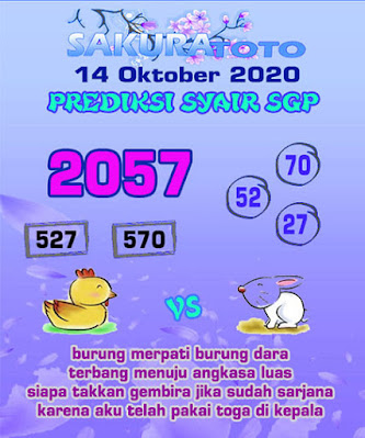 Syair Sgp Hari Ini 14 Oktober 2020