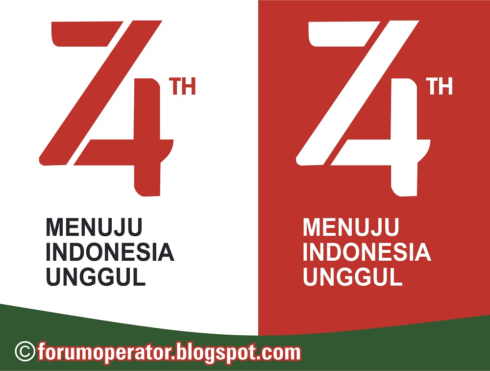 Download Logo HUT RI 74 Vector Operator Sekolah